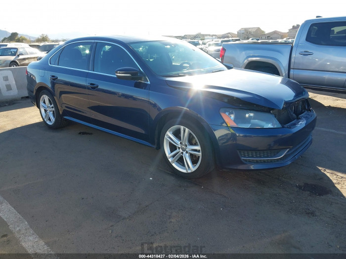 Volkswagen Passat 2014 VIN 1VWBT7A36EC030883