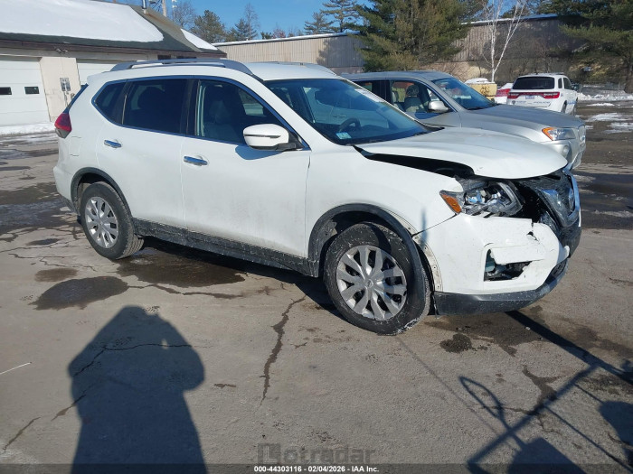 Nissan Rogue 2017 VIN KNMAT2MV9HP518754