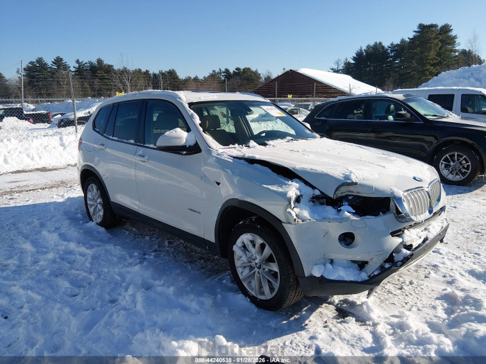 BMW X3 2016 VIN 5UXWX9C56G0D88848