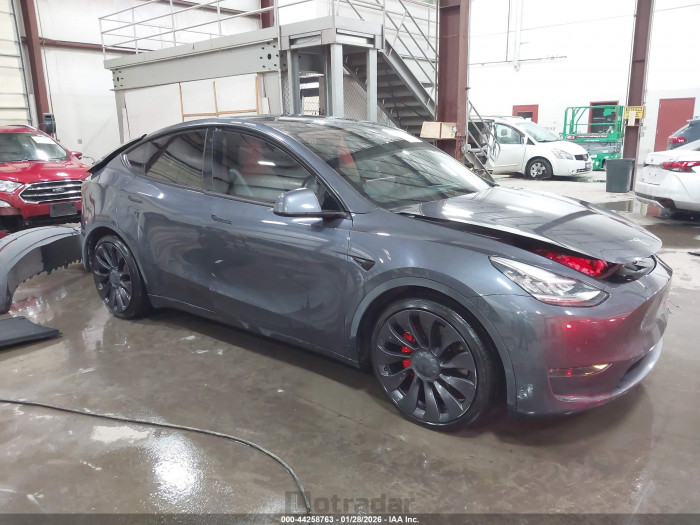 Tesla Model y 2020 VIN 5YJYGDEF0LF034402