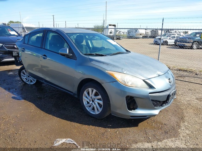 Mazda 3 2012 VIN JM1BL1V76C1676883