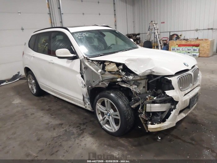 BMW X3 2012 VIN 5UXWX7C58CL737678