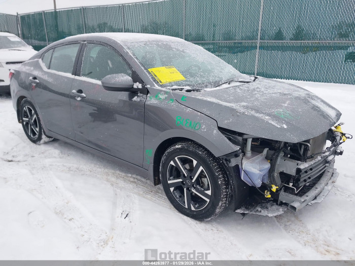 Nissan Sentra 2025 VIN 3N1AB8CV3SY225674