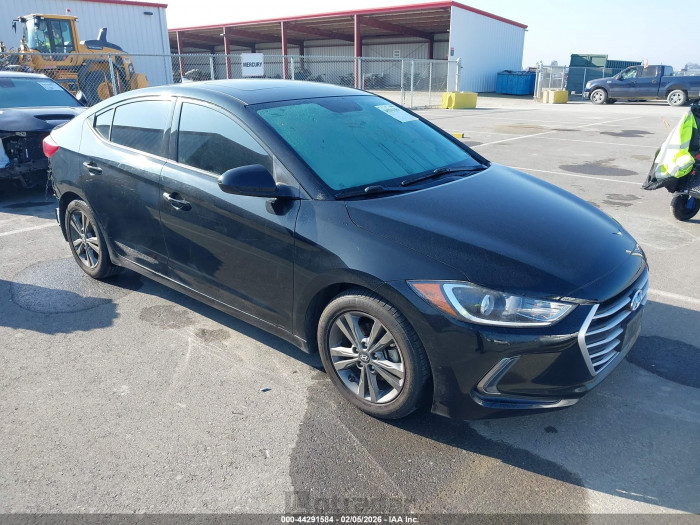 Hyundai Elantra 2018 VIN 5NPD84LF3JH219377