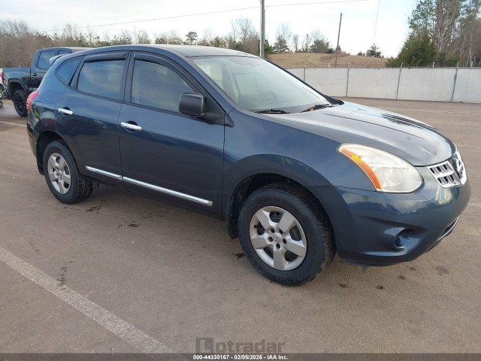 Nissan Rogue 2013 VIN JN8AS5MT6DW529024
