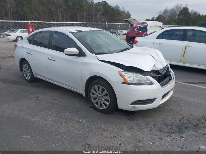 Nissan Sentra 2014 VIN 3N1AB7AP5EY317274