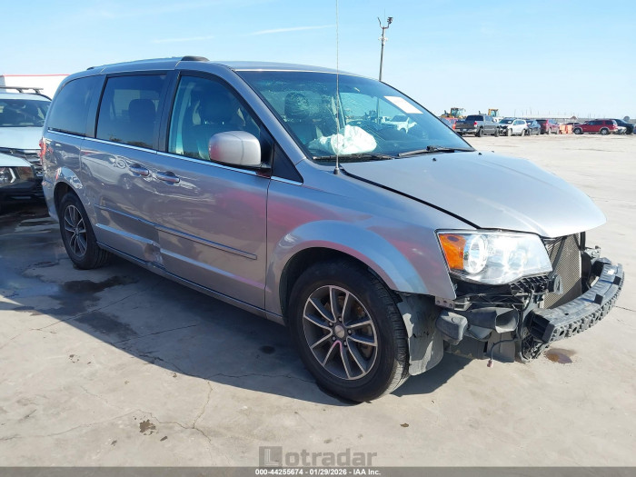 Dodge Caravan 2017 VIN 2C4RDGCG3HR863552