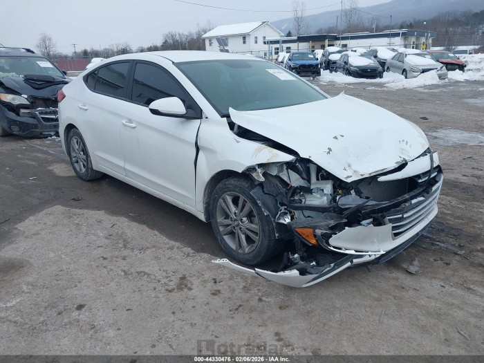 Hyundai Elantra 2017 VIN 5NPD84LF6HH178320
