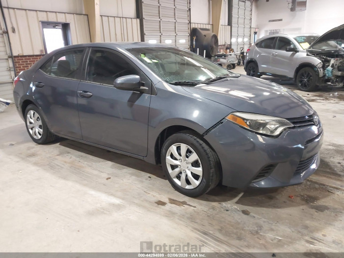 Toyota Corolla 2015 VIN 2T1BURHE0FC310052