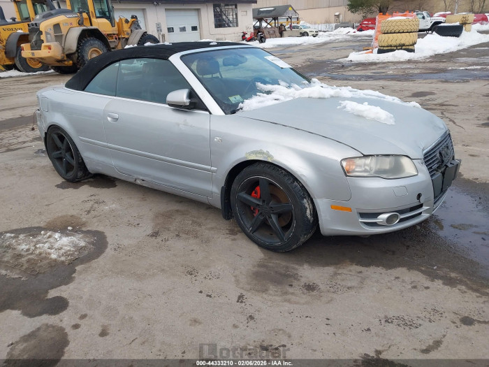 Audi A4 2007 VIN WAUDF48H27K033143