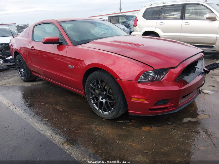 Ford Mustang 2013 VIN 1ZVBP8CF1D5252848