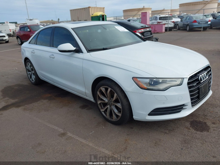 Audi A6 2013 VIN WAUGFAFC6DN022367