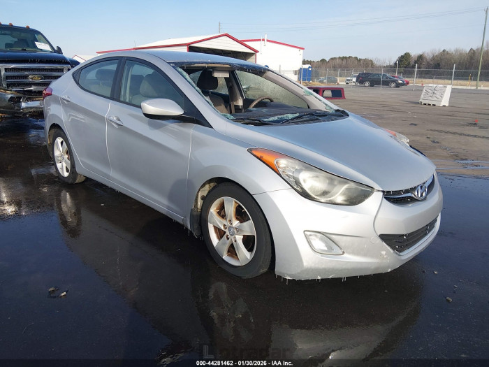 Hyundai Elantra 2012 VIN KMHDH4AE0CU475619
