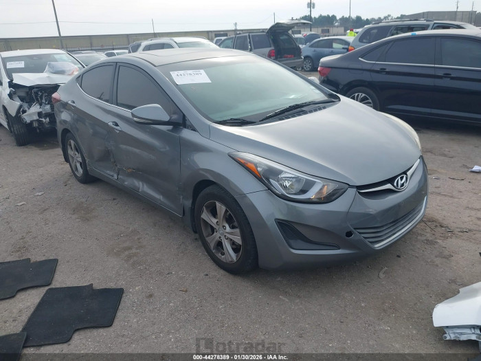 Hyundai Elantra 2016 VIN KMHDH4AE6GU585080