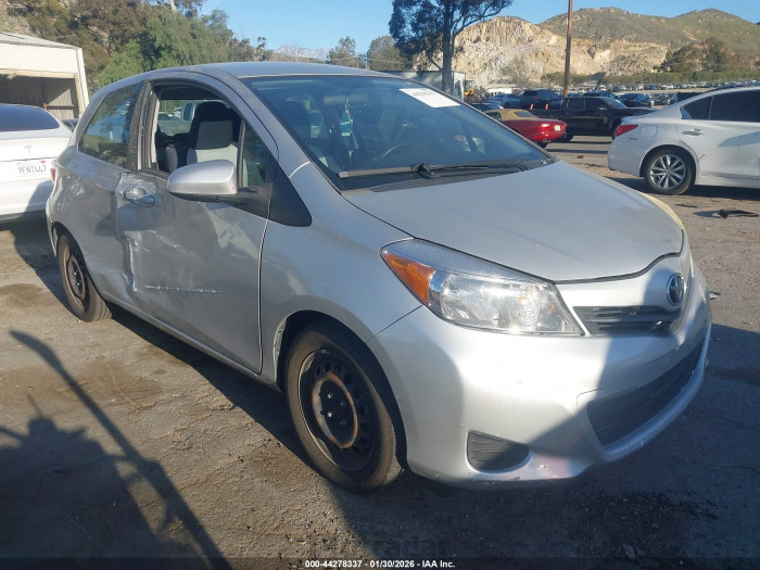 Toyota Yaris 2012 VIN JTDJTUD38CD517065