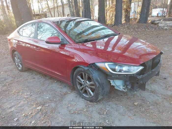 Hyundai Elantra 2017 VIN KMHD84LF6HU065565