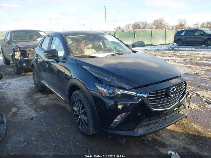 Mazda Cx-3 2017 VIN JM1DKFD70H0166892