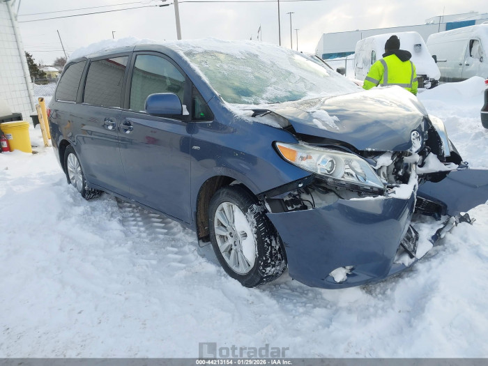 Toyota Sienna 2016 VIN 5TDJK3DCXGS134977