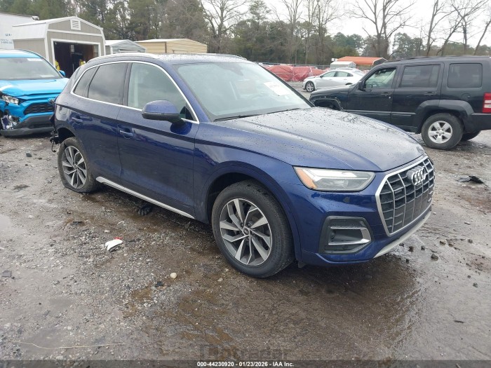 Audi Q5 2021 VIN WA1BAAFY7M2062976