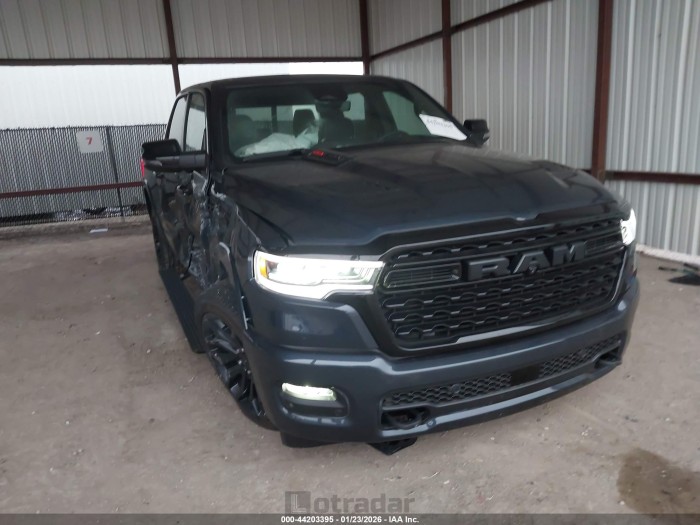 Ram 1500 2026 VIN 1C6SRFHP9TN221890