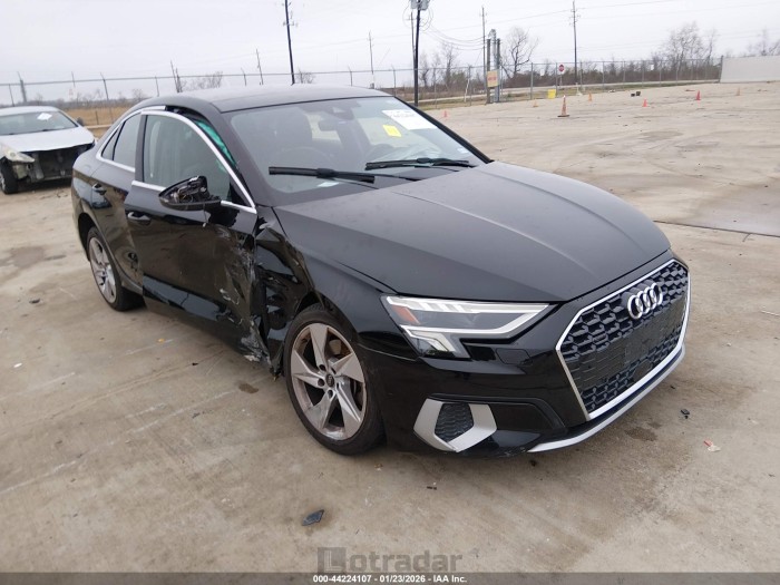 Audi A3 2023 VIN WAUGUDGY7PA148203