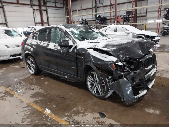 BMW X4 2015 VIN 5UXXW3C51F0M88369