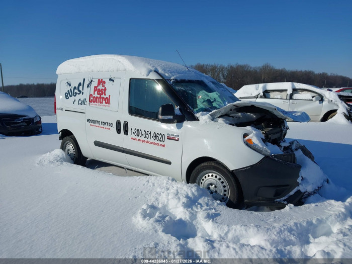 Ram Promaster city 2017 VIN ZFBERFAB3H6E47905