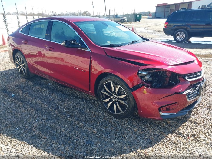 Chevrolet Malibu 2018 VIN 1G1ZD5ST6JF101776