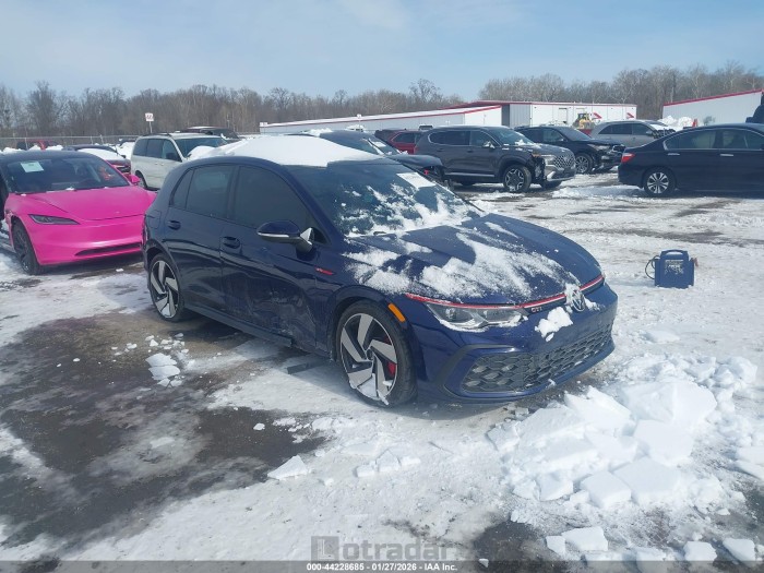 Volkswagen Golf gti 2022 VIN WVWL87CD3NW217740