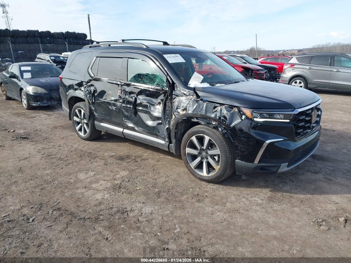 Honda Pilot 2025 VIN 5FNYG1H80SB156445