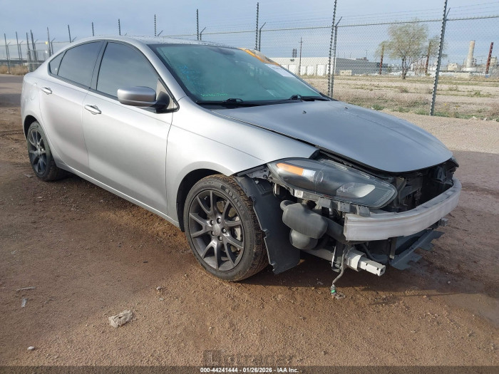 Dodge Dart 2015 VIN 1C3CDFBB2FD267973