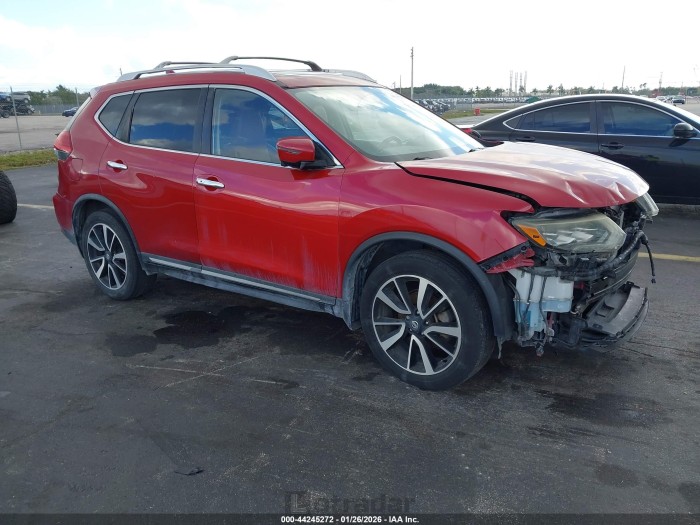Nissan Rogue 2017 VIN JN8AT2MT0HW395760
