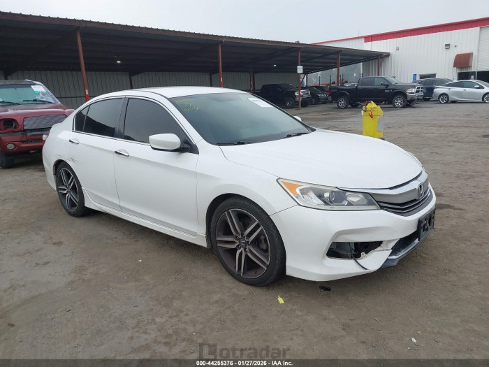 Honda Accord 2016 VIN 1HGCR2F55GA073310