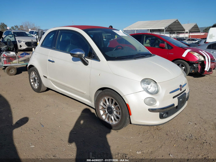 Fiat 500 2012 VIN 3C3CFFER4CT123155