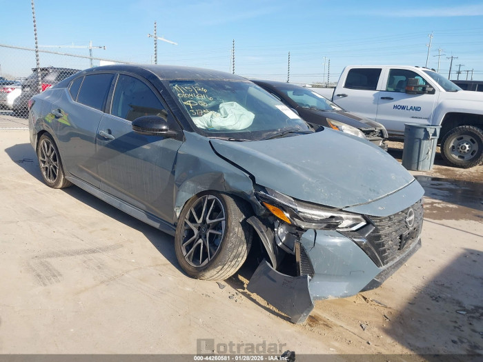 Nissan Sentra 2025 VIN 3N1AB8DV9SY317516