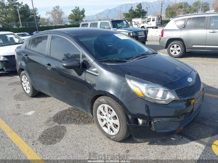 Kia Rio 2014 VIN KNADM4A30E6407386