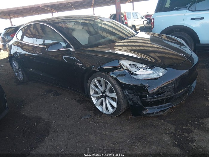 Tesla Model 3 2019 VIN 5YJ3E1EA5KF445019