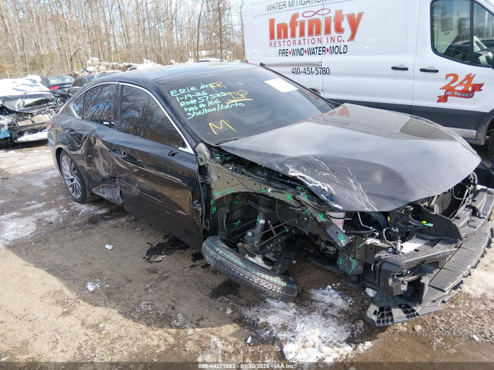Lexus ES 2022 VIN 58AFZ1B1XNU127208