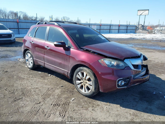 Acura Rdx 2012 VIN 5J8TB1H59CA002830