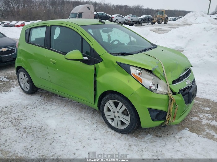 Chevrolet Spark 2014 VIN KL8CB6S9XEC501692