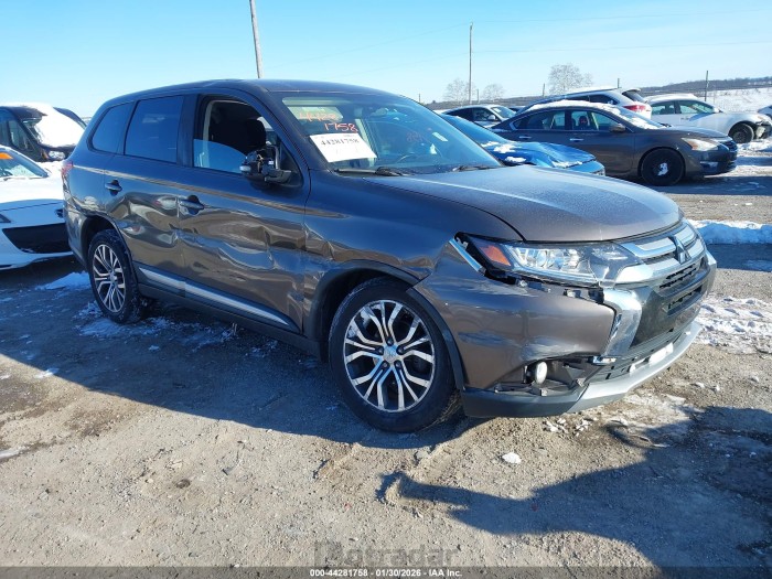 Mitsubishi Outlander 2018 VIN JA4AZ3A32JZ011707