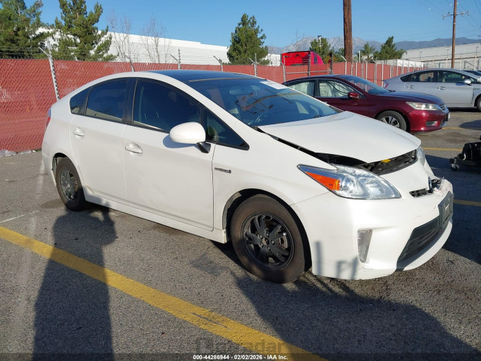 Toyota Prius 2012 VIN JTDKN3DU4C5511369