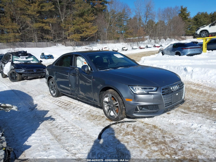 Audi A4 2017 VIN WAUFNAF43HN034098