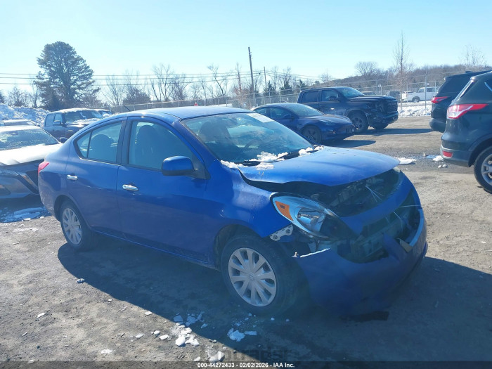 Nissan Versa 2012 VIN 3N1CN7AP3CL817024