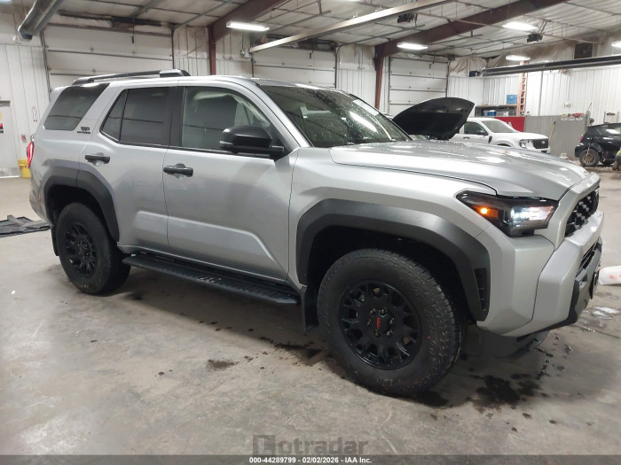 Toyota 4runner 2026 VIN JTEVA5BR6T5079592