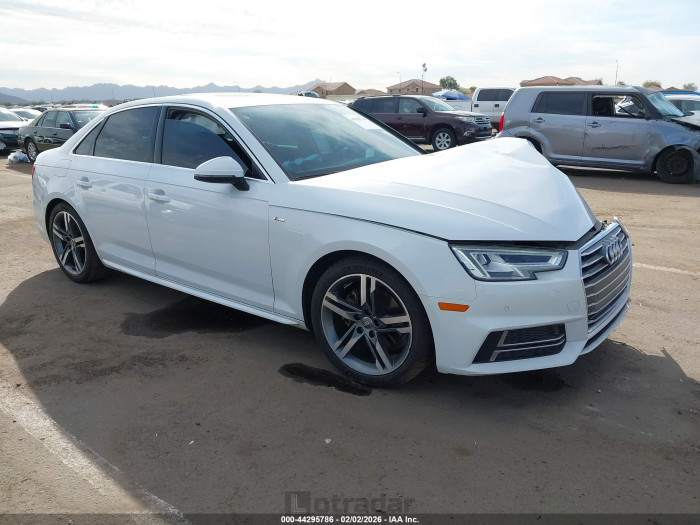 Audi A4 2018 VIN WAULMAF48JA105802