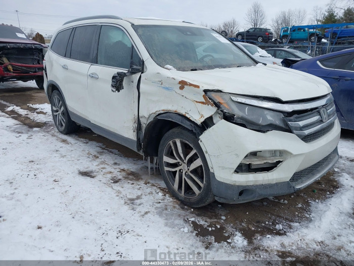 Honda Pilot 2016 VIN 5FNYF6H0XGB064356