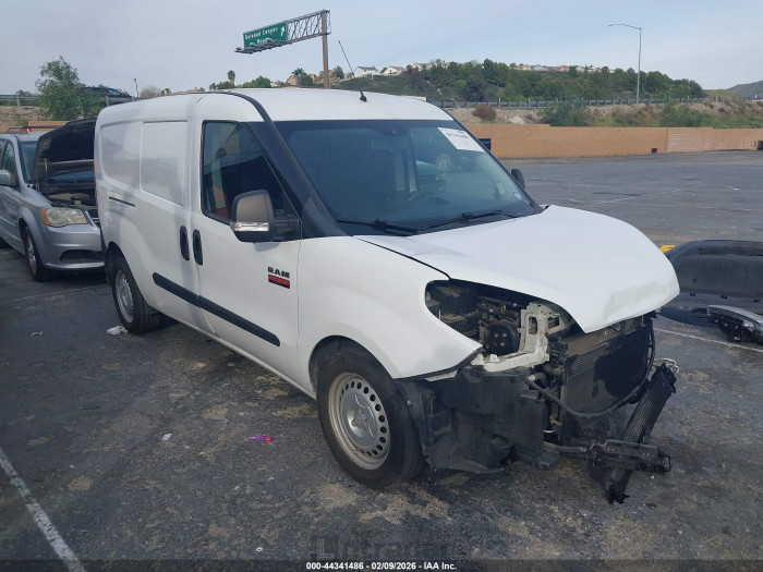 Ram Promaster city 2016 VIN ZFBERFAT7G6B84955