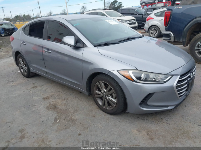 Hyundai Elantra 2017 VIN 5NPD84LF0HH025626