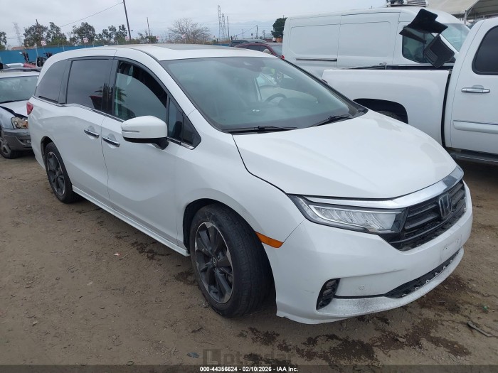 Honda Odyssey 2021 VIN 5FNRL6H95MB008090